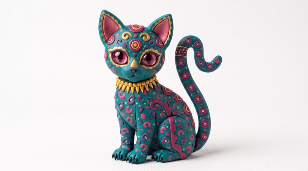 Mizton, Gato Alebrije - Mascota Oficial